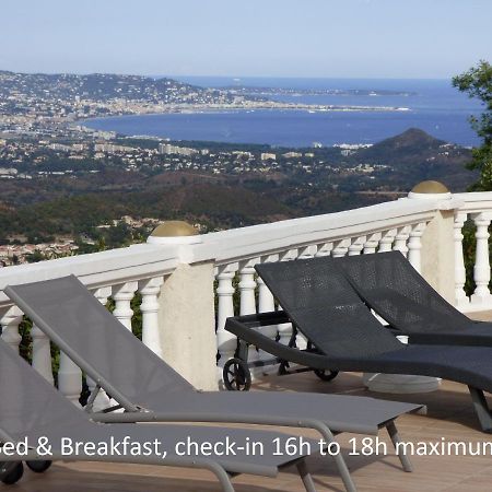 Chambres D'Hotes Vue Mer L'Esterel Panoramique Saint-Jean-de-l'Esterel エクステリア 写真